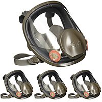 3M 6900 Full Facepiece Reusable Respirator - Particulate, Gases, Vapor, Debris Protection