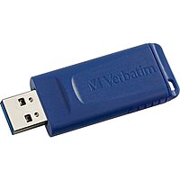 VERBATIM USB 2.0 Retractable Cap-less Flash Drive - Universally Compatible
