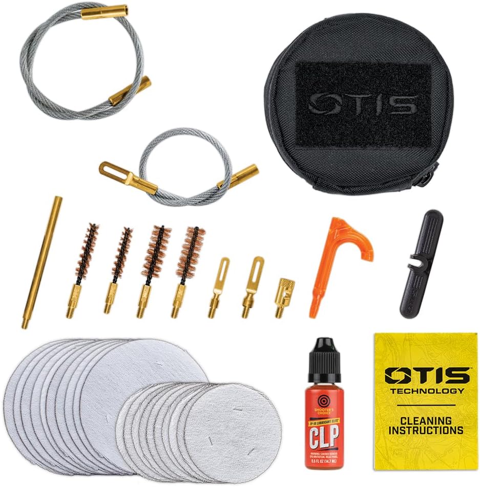 Otis Universal Pistol Cleaning Kit (.22 Cal, 38 cal/9mm, 40 cal/10mm, 45 Cal)