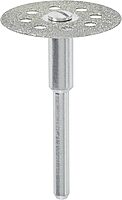 Dremel 545 Diamond Cut-Off Wheel with Mandrel, 7/8” (22.2mm) Diameter, Cutting Rotary Tool Accessory (1 Piece)