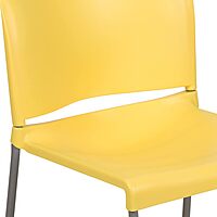 Flash Furniture HERCULES Series 880 lb Contoured Full-Back Stack Chair