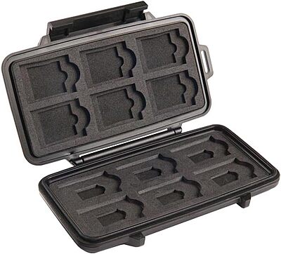 Pelican 009150-0100-110 Micro Memory Card Case Black