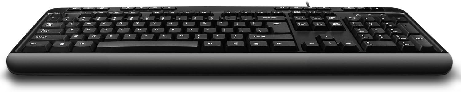 Adesso AKB-132HB Multimedia Desktop Keyboard With 3-Port USB Hub