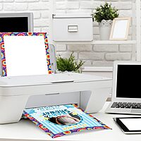 Barker Creek Tie-Dye Design Computer Paper, 8-1/2 x 11 Inches, 50 Sheets