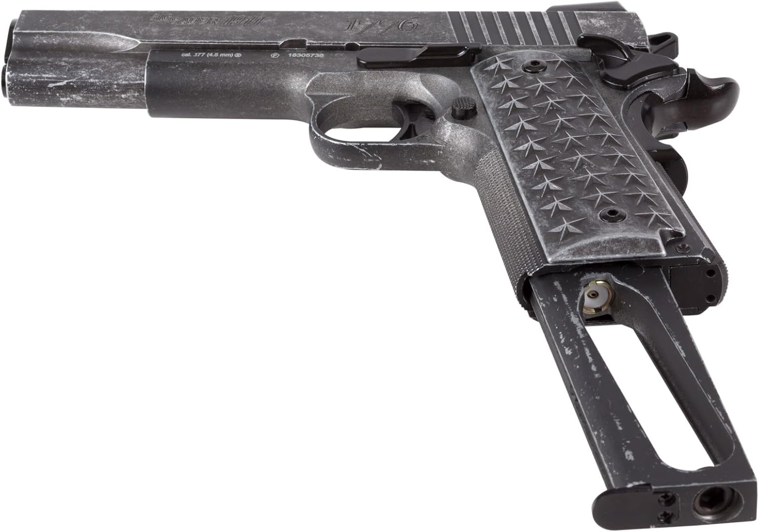 SIG SAUER 1911 CO2 4.5mm Steel BB Air Pistol - Full-Size Metal Frame