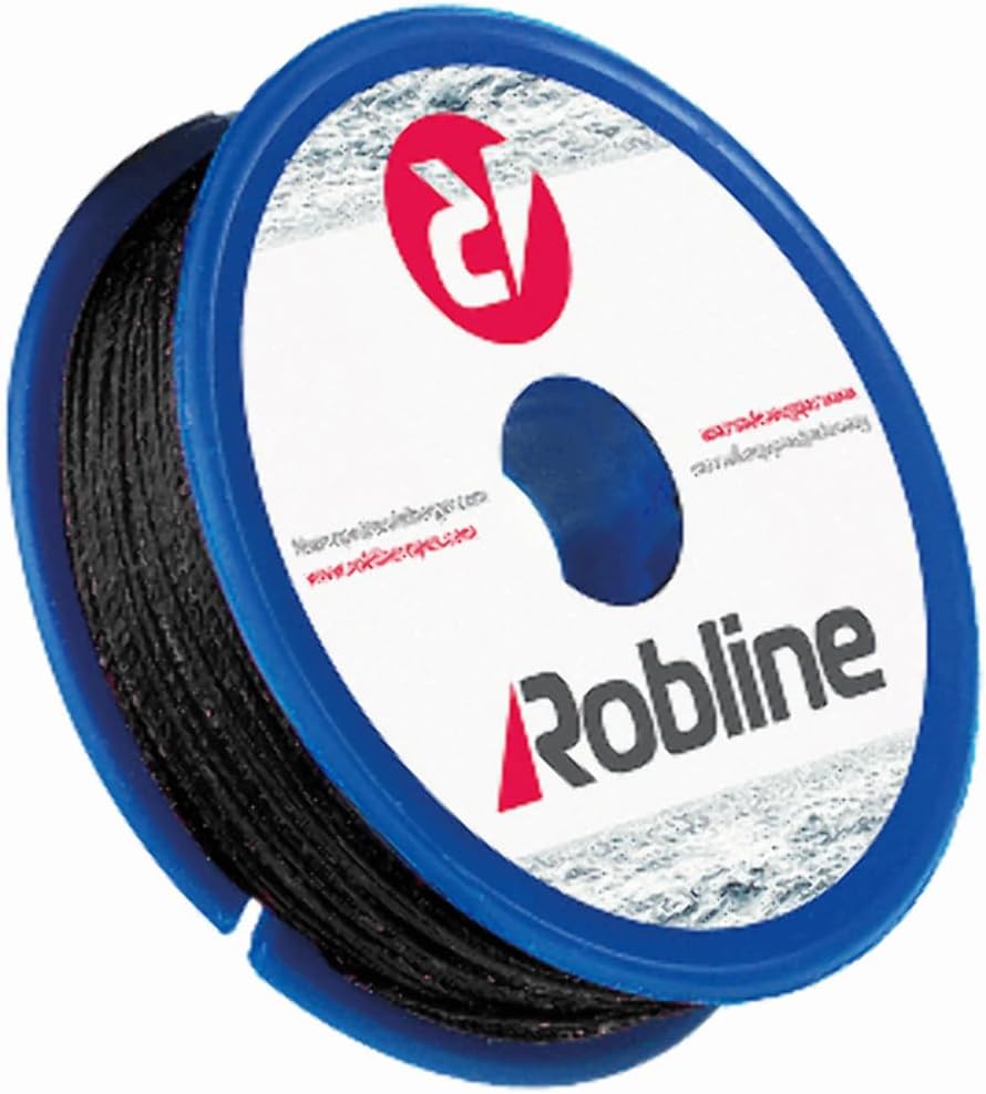 Robline Waxed Whipping Twine - 0.8mm x 40M - Black