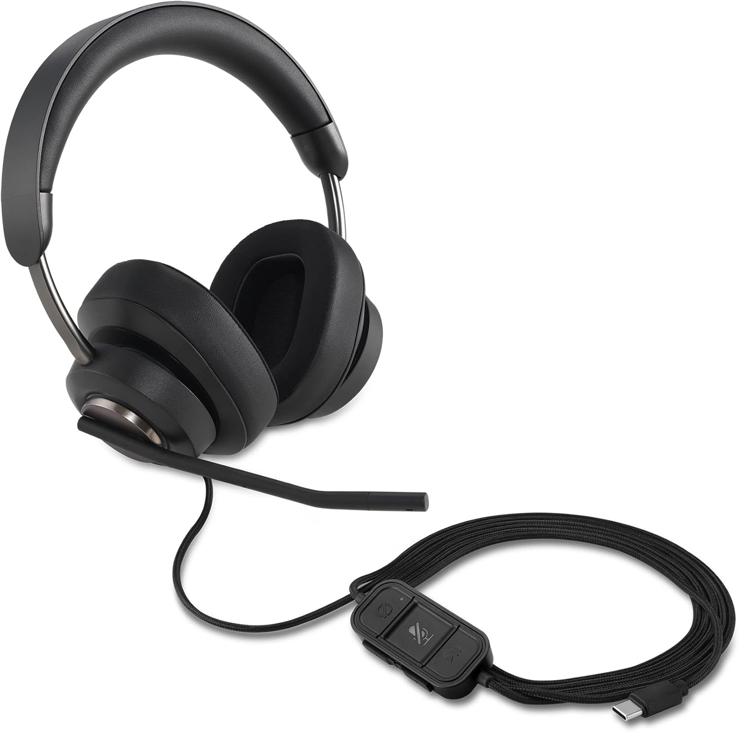 Kensington Noise Cancelling H2000 USB-C Over-Ear Headset (K83451WW)