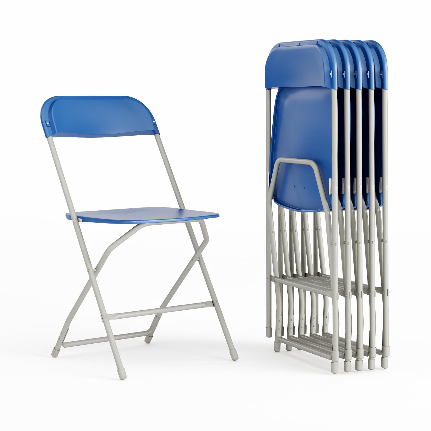 Flash Furniture Hercules Series Commercial-Grade Plastic Folding Chair - 650LB Weight Capacity