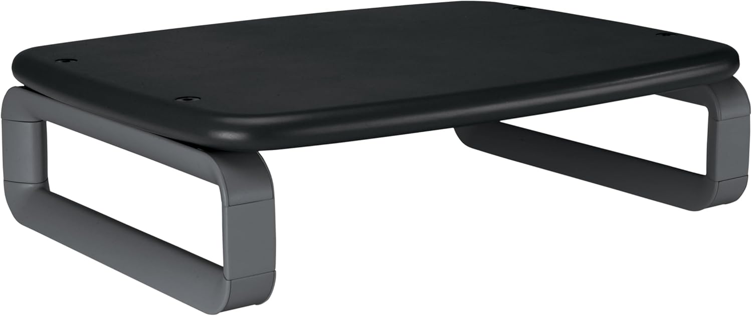 Kensington SmartFit Monitor Stand Plus for up to 24” Screens - Black (K52786WW) 12.7" x 16.2" x 2.2"