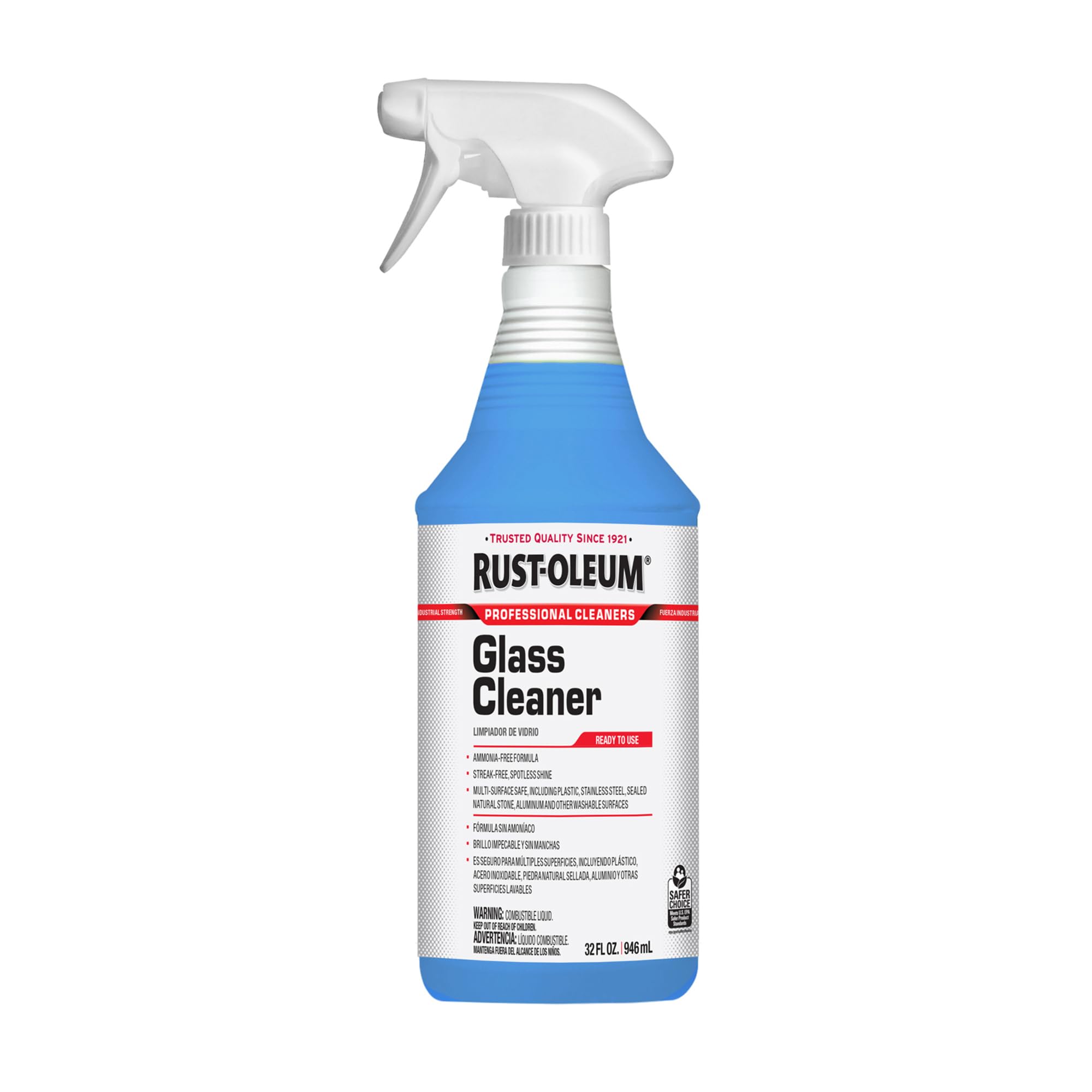 Krud Kutter Pro Glass Cleaner, 32 oz Spray Bottle (Pack of 6)