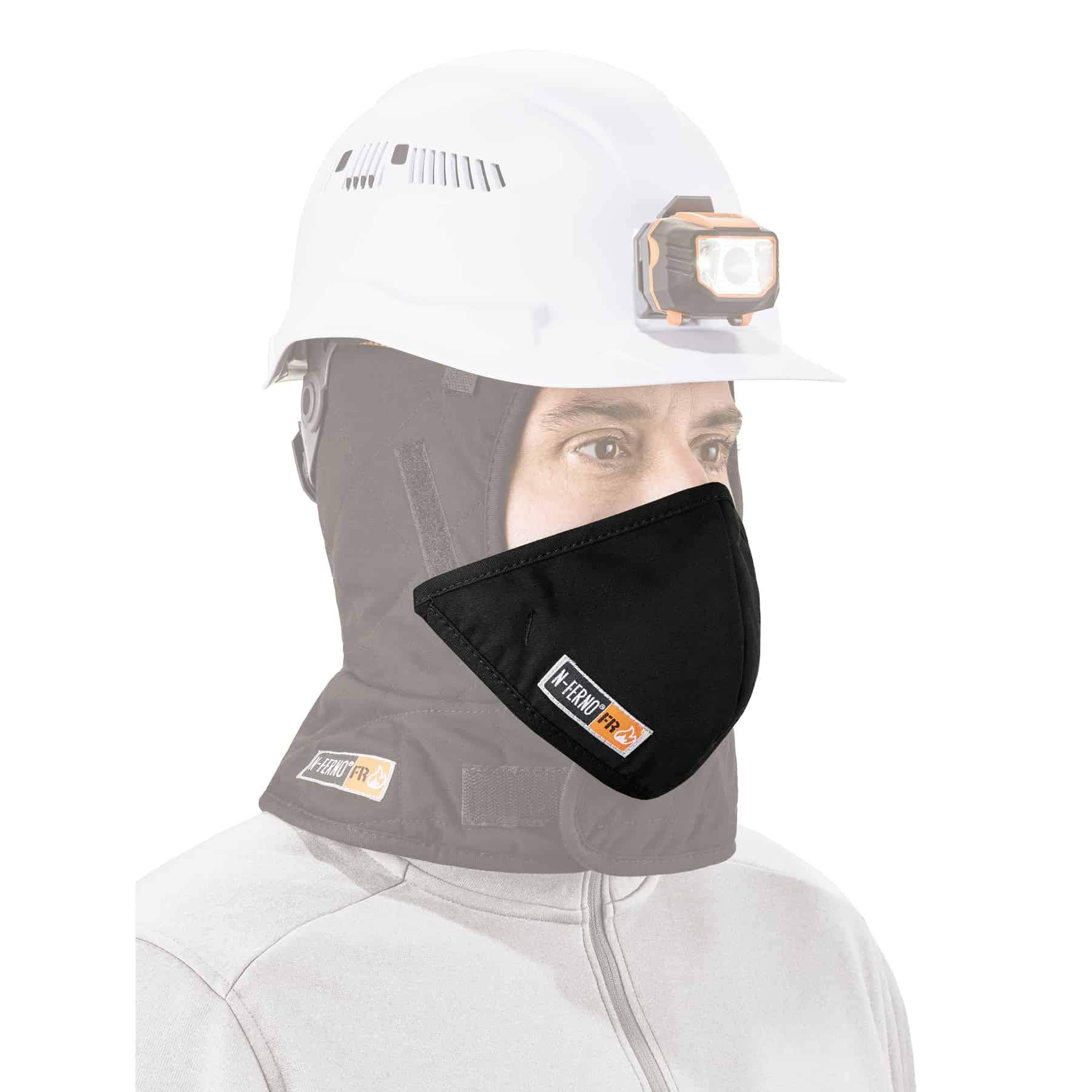 ERGODYNE N-Ferno 2-Layer FR Hard Hat Liner & Mouthpiece