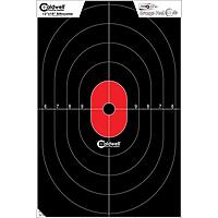 CALDWELL Silhouette Center Mass Targets Hi-Vis Flake-Off
