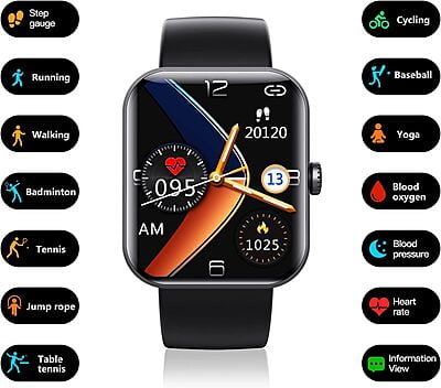 Monitor de glucosa smartwatch, Moda Bluetooth, Alta definición Pantalla Grande Monitor de glucosa smartwatch, Moda Bluetooth, Alta definición Pantalla Grande