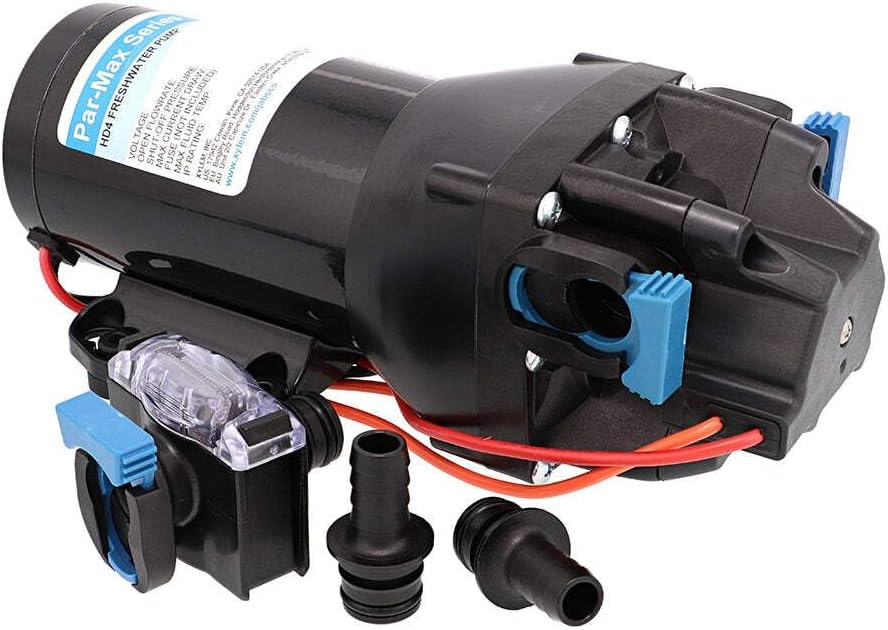 Jabsco Par-Max HD4 Heavy Duty Water Pressure Pump - 24V - 4 GPM - 60 PSI