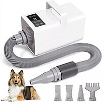 Secadora para Perro de Pelo Profesional con Visualización LED,