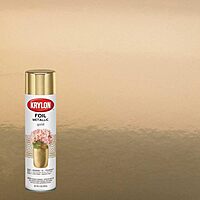 Krylon Foil High Gloss Gold Metallic Spray Paint 8 oz.