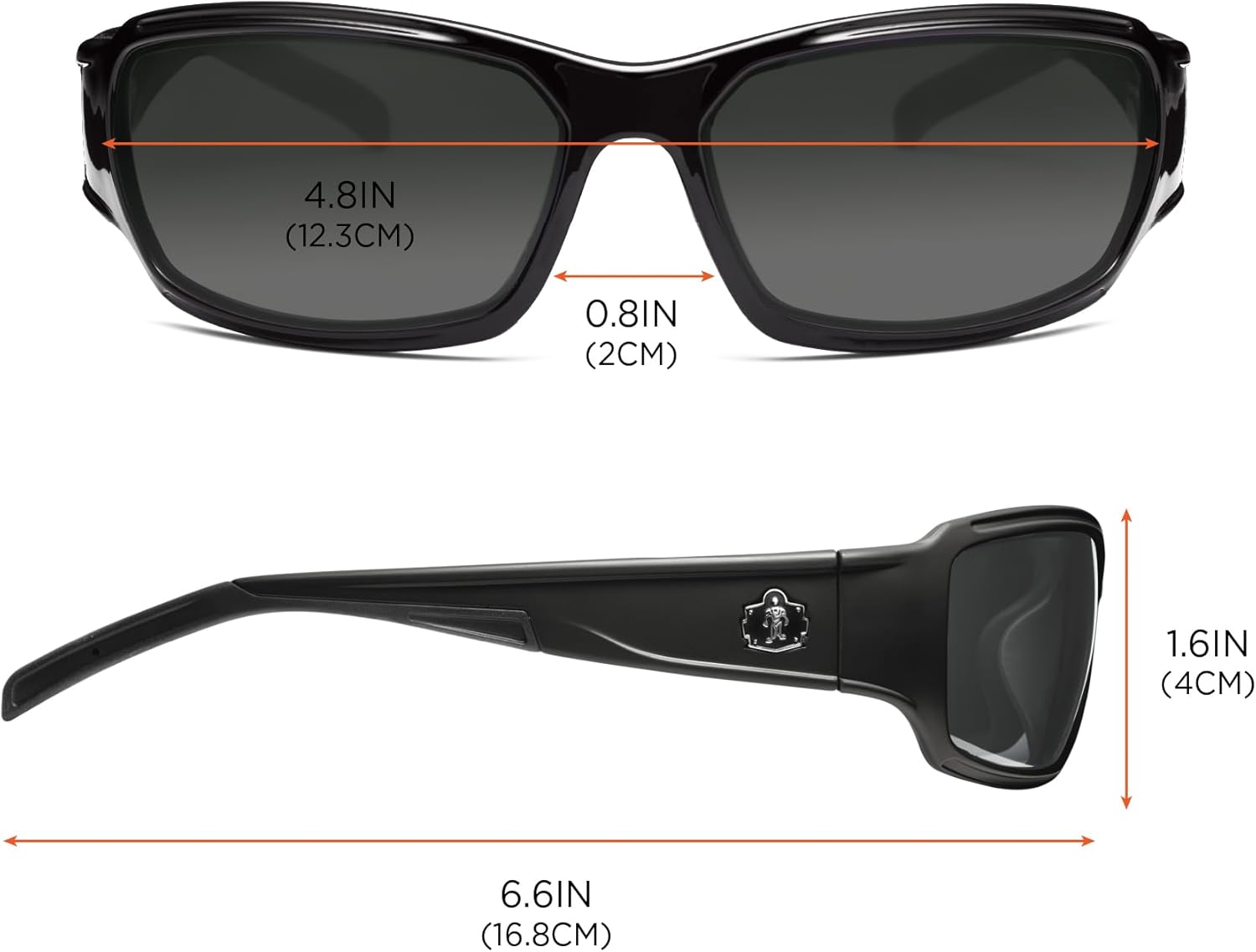 ERGODYNE Skullerz THOR Anti-Fog Safety Glasses