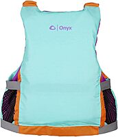 Onyx U.S. Coast Guard and Transport Canada Approved Youth Paddle Vest for Youth 55-88 Pounds for Kayaking, Canoeing