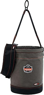 Ergodyne Arsenal 5960 Canvas Hoist and Tool Bucket with D-Rings
