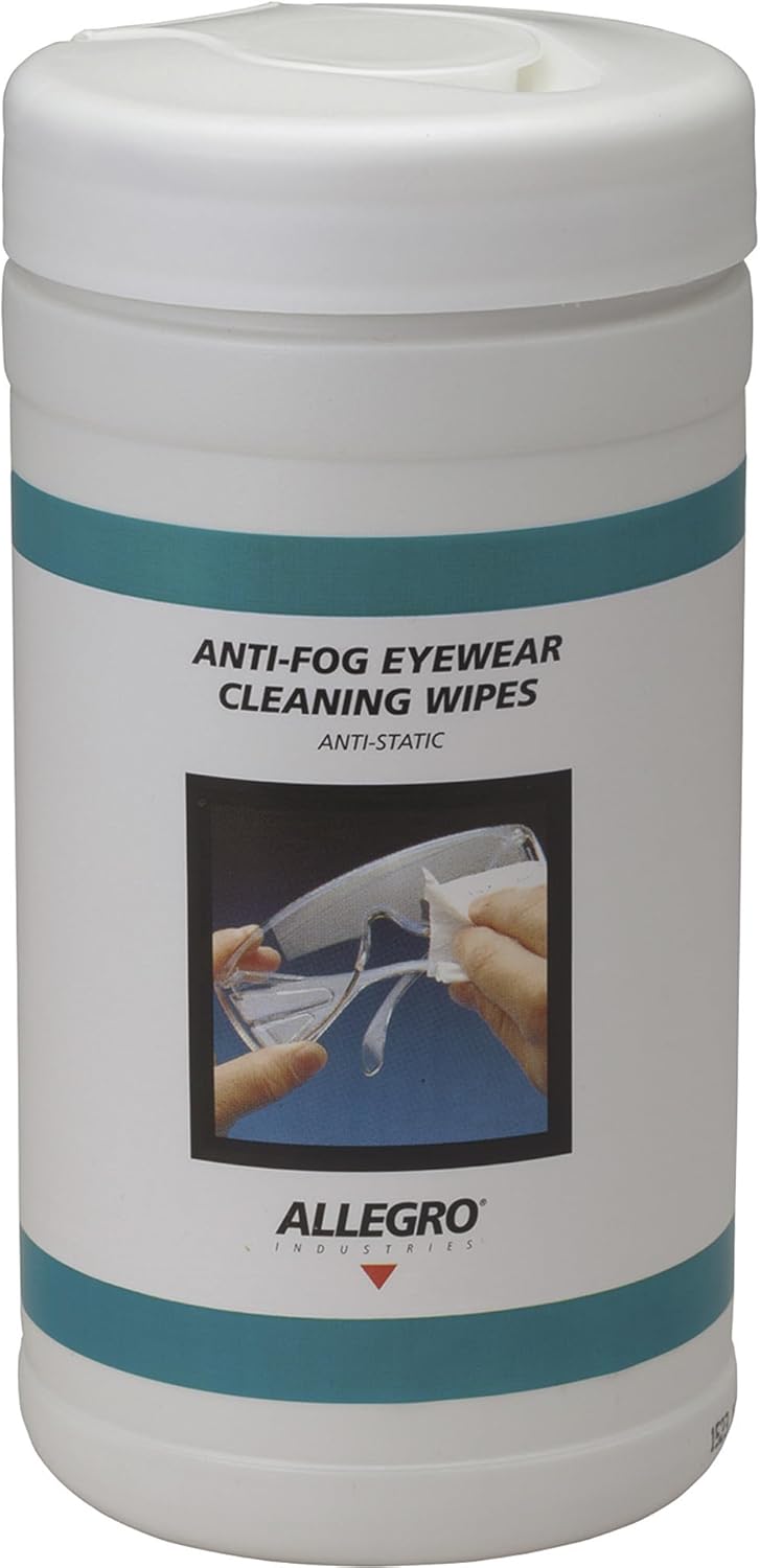 Allegro Lens Cleaning Wipes with Concentrated Solution, 100-Wipe Canister, Model# 0353