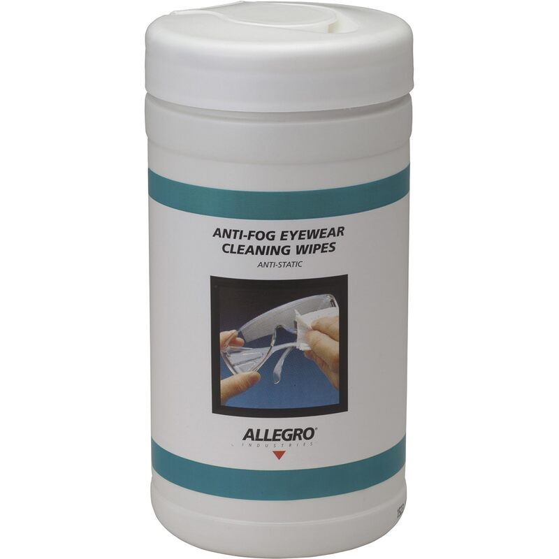 Allegro Lens Cleaning Wipes with Concentrated Solution, 100-Wipe Canister, Model# 0353