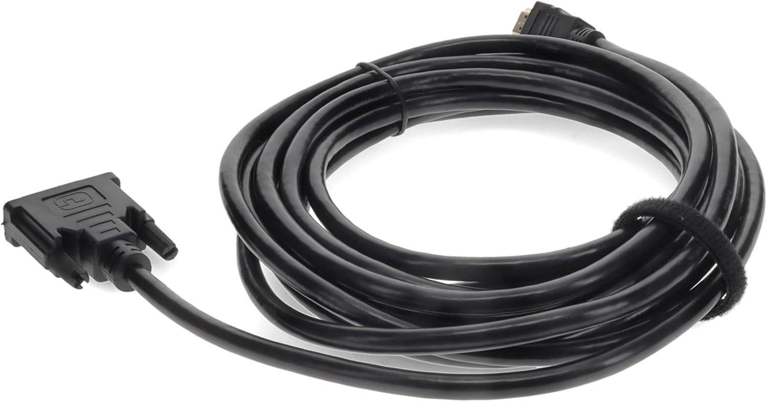 3ft HDMI 1.3 Male to DVI-D Dual Link (24+1 pin) Male Black Cable for Resolution Up to 2560x1600 (WQXGA)