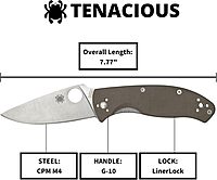 Spyderco Tenacious Folding Pocket Knife