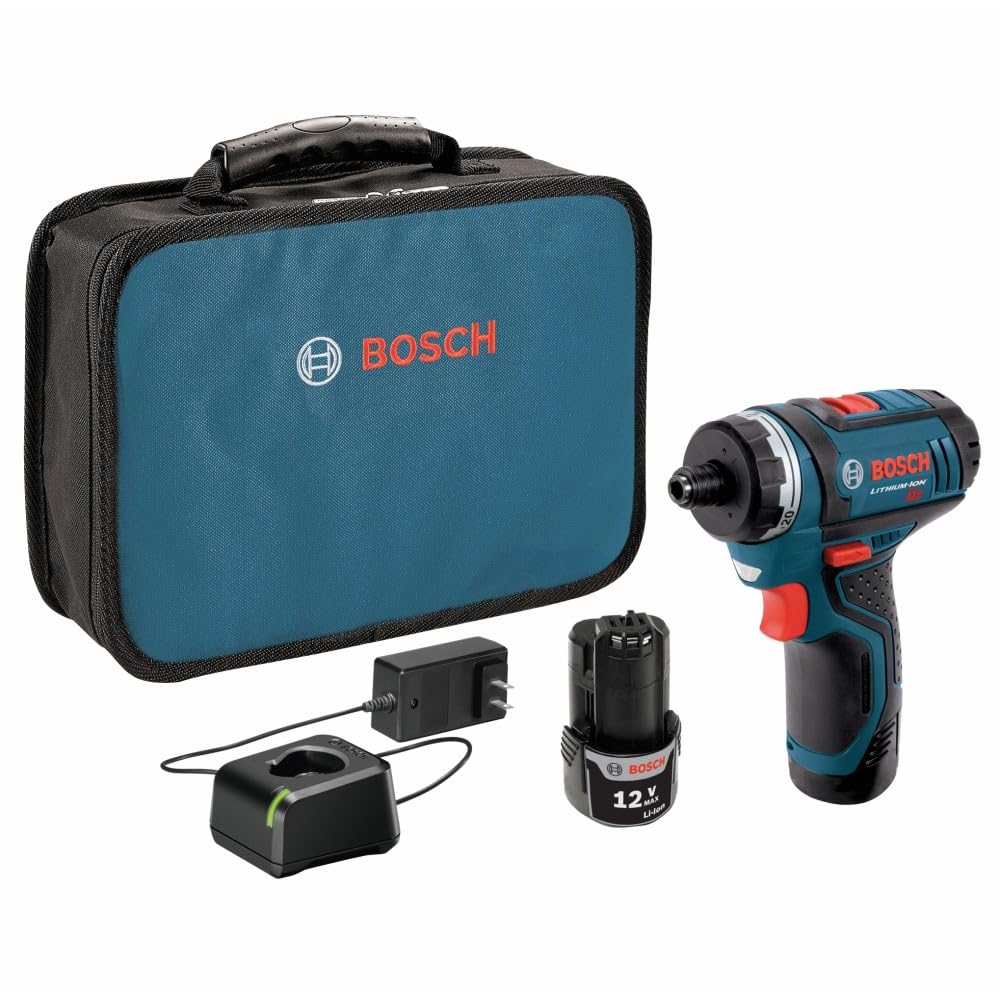 Bosch PS21-2A 12V Max Two-Speed Pocket Driver Kit Industrial