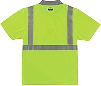 Ergodyne GloWear 8295 ANSI High Visibility Reflective Polo Shirt