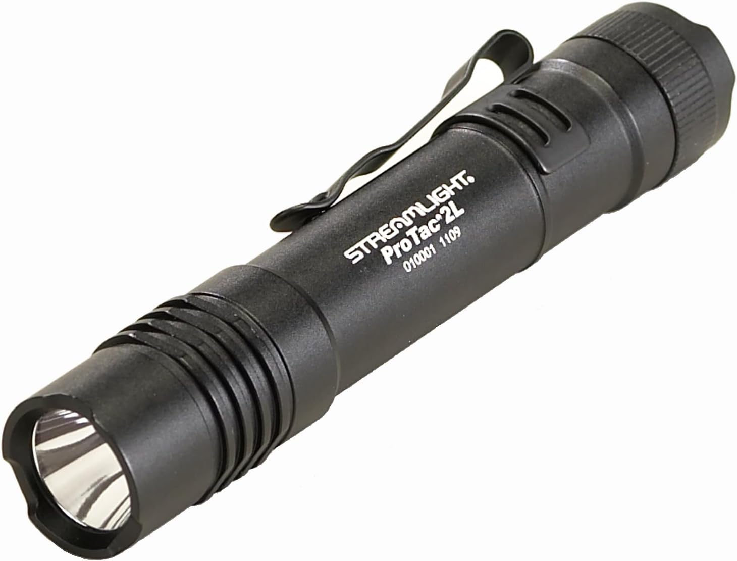 Streamlight 88031 ProTac 2L 350-Lumen EDC Professional Flashlight with CR123A Batteries, and Holster, Black