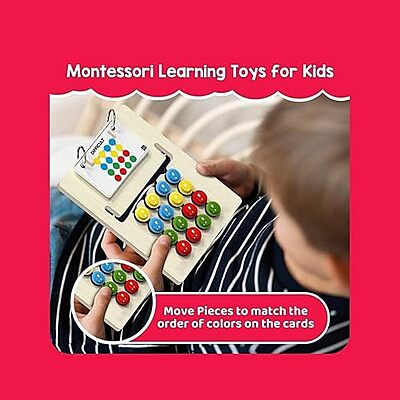 Kids Montessori Slide Puzzle