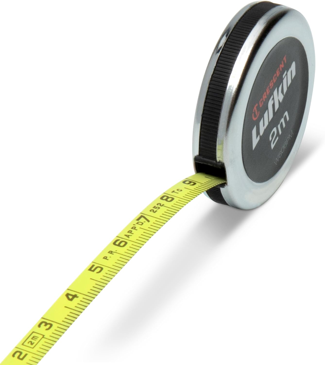 Crescent Lufkin 6mm x 2m Executive Diameter Yellow Clad A20 Blade Pocket Tape Measure - W606PM