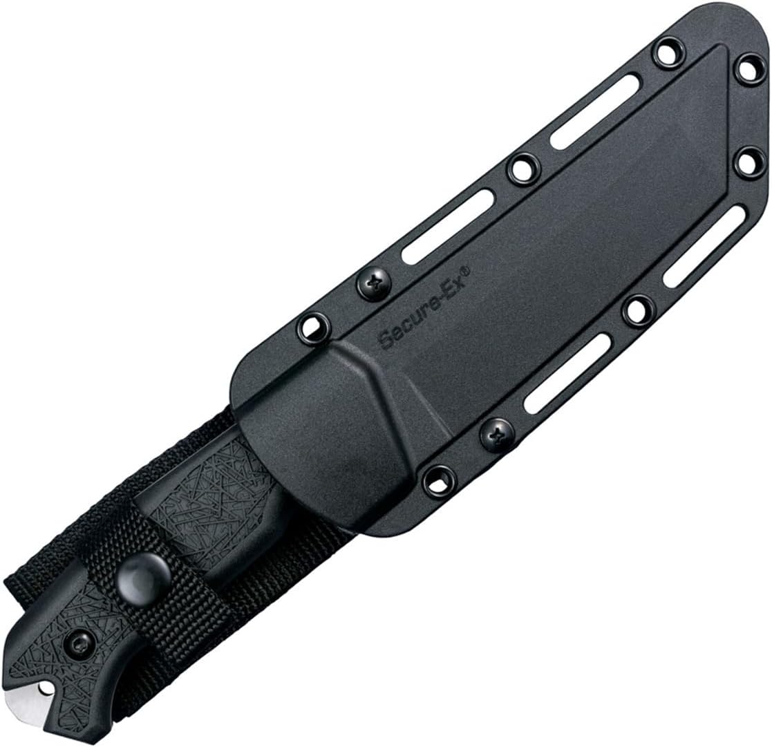 Cold Steel Warcraft Tanto 4034SS Fixed Blade Knife with GFN Handle and Secure-Ex Sheath