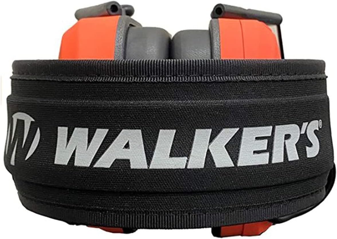 Walker's Razor Slim Ultra Low Profile Compact Design Adjustable Range Shooting Hunting Hearing Protection Electronic