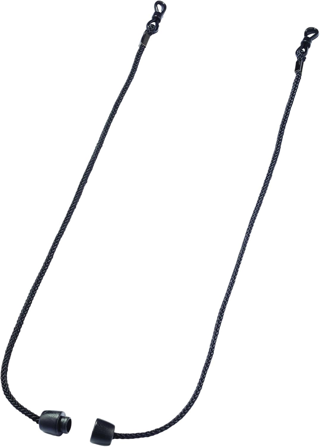 Ergodyne Skullerz 3251 Rope Slip-Fit EyeWear Lanyard, Black (Pack of 4)