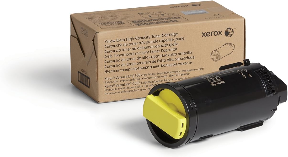 Xerox VersaLink C500/C505 Yellow Extra High Capacity Toner-Cartridge (9,000 Pages) - 106R03868