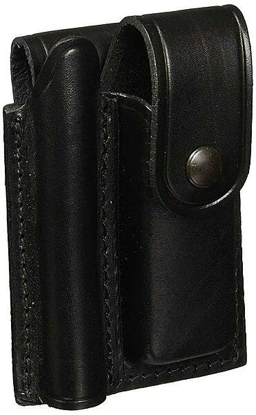 MagLite AM2A346KMaglite Mini Maglite/Pocket Knife Leather Holster, Black