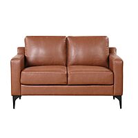 SERTA Florence Faux Leather Sofa & Loveseat