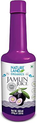 Natureland Organic Jamun Juice 500ml.عصير جامون عضوي 500 مل