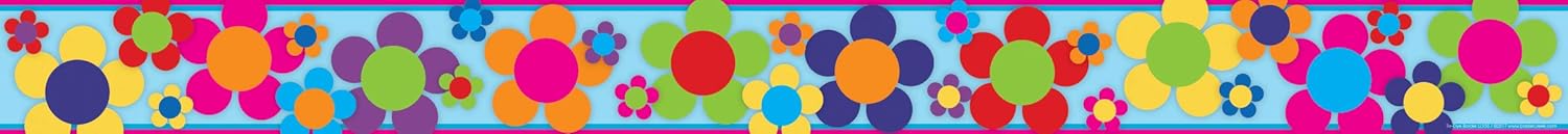 BARKER CREEK Double-Sided Bulletin Board Borders, 3" x 35", 12-Pack