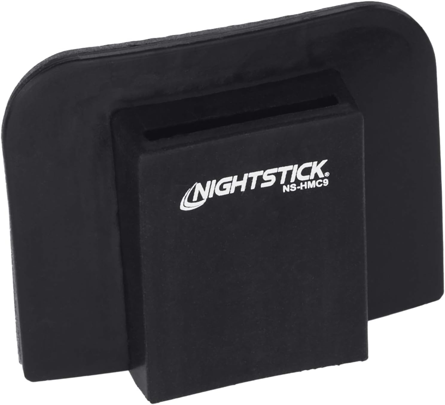 Nightstick NS-HMC9 Heavy-Duty Rubber Hard Hat Mount, One Size, Black