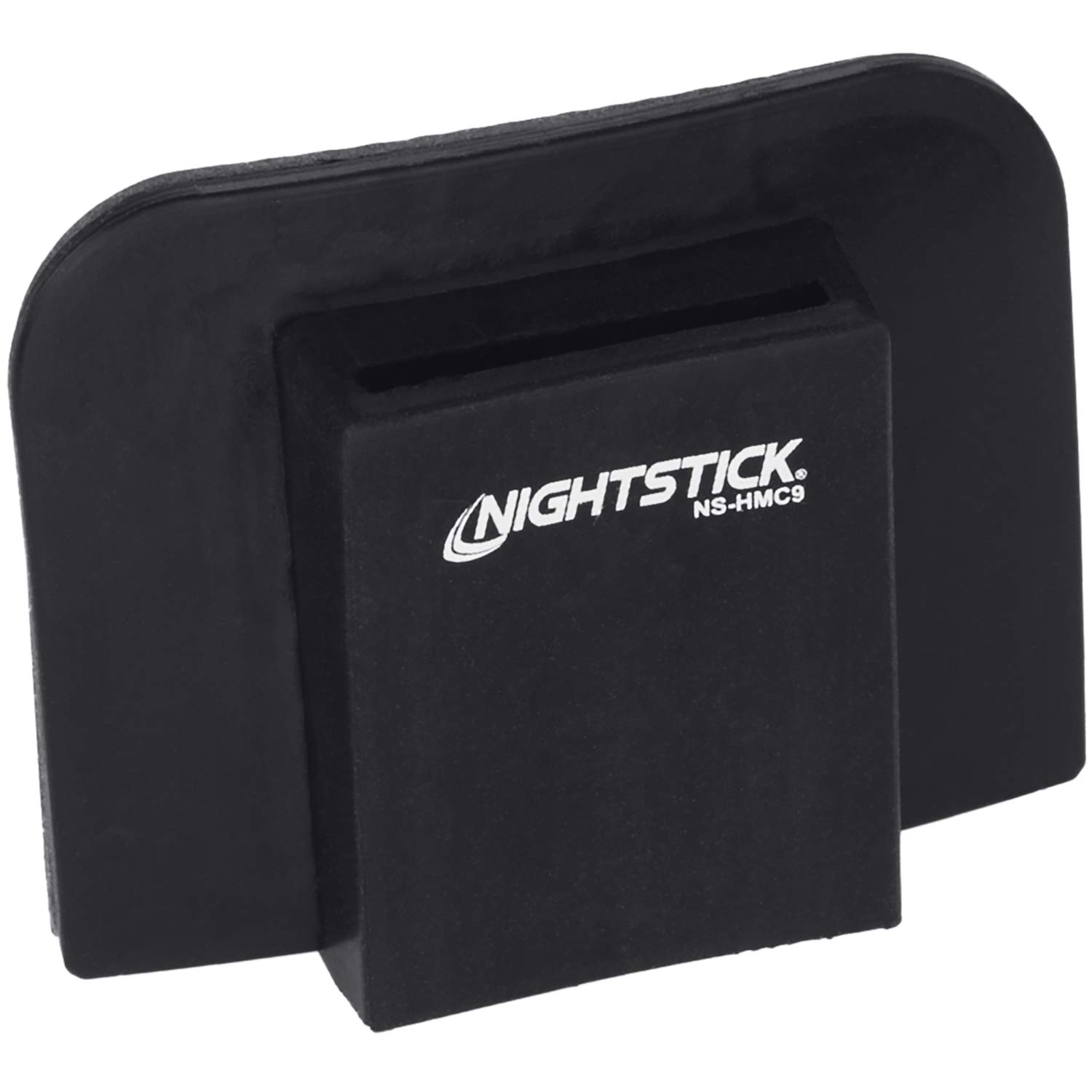 Nightstick NS-HMC9 Heavy-Duty Rubber Hard Hat Mount, One Size, Black