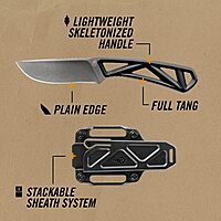 Gerber Exo-Mod Drop Point Fixed Blade Knife