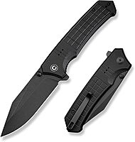 CIVIVI Tacticorix Pocket Knife for Men Women, EDC Flipper Folding Knife with 3.7" Nitro-V Blade G10 Handle for Camping