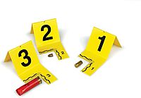 EVI-PAQ Cut-Out ID Tent Evidence Markers