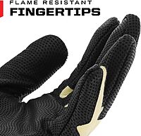 Mechanix Wear Heat Resistant Leather Work Gloves - Flame Resistant Goatskin Backed by FR Kevlar and Kovenex