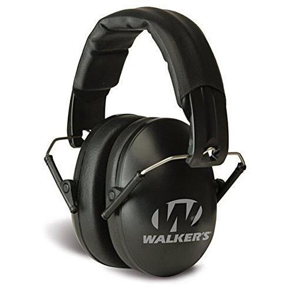 WALKER'S Pro Low-Profile Folding Earmuffs NRR 22 dB