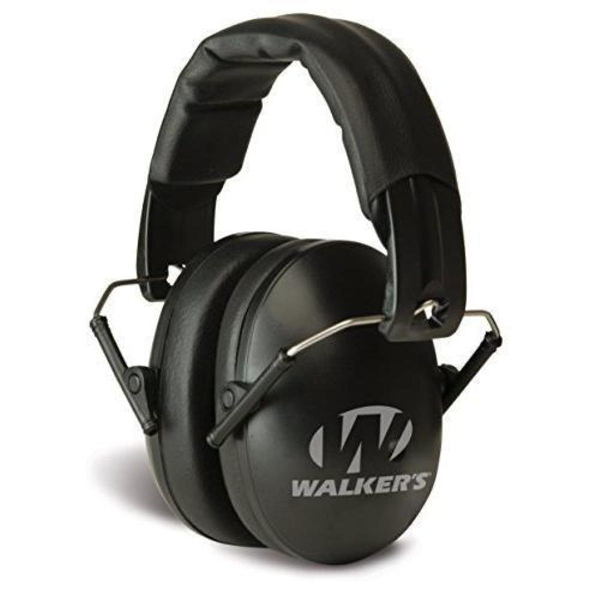 WALKER'S Pro Low-Profile Folding Earmuffs NRR 22 dB
