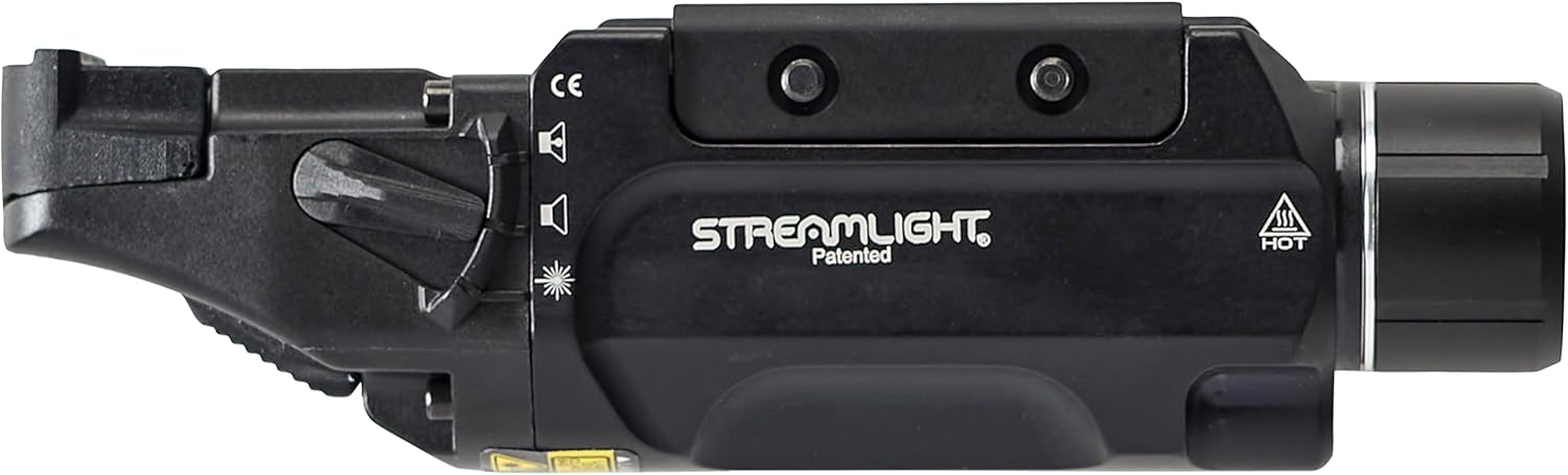 Streamlight 69447 TLR RM 2 1000-Lumen Rail-Mounted Tactical Weapon Light with Integrated Red Aiming Laser