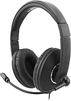 HamiltonBuhl Smart-Trek Mini Headset with in-Line Volume Control and 3.5mm TRRS Plug One Size